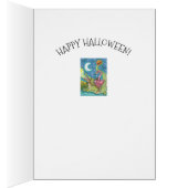 HOLLOW PINK FLAMINGO EN CROCODILE CARD VERse (Binnen (Rechts))