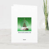 Hollow Tree Happy Holiday Card Feestdagen Kaart (Achterkant)