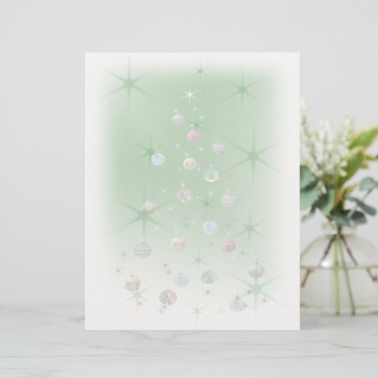 Hollow Tree Kerstmis Letterhead (Staand voorkant)