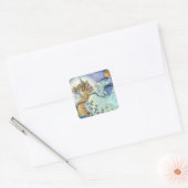 HOLLOW VAN DE SLEEPY, UNICORN STICKERS SHEET Squ (Envelop)