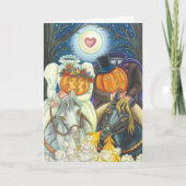 HOLLOW WEDING HALLOWEEN HOLIDAY CARD Verse Kaart (Voorkant)