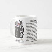 Holloway Family Coat of Arms mok (Voorkant links)