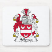 Holloway Family Crest Muismat (Voorkant)