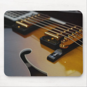 Hollowbody Guitar Mousepad Muismat