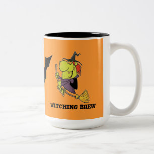 HOLLOWEEN COFFEE MUGS - FUNNY MUGS - BAR ROOM GIFT TWEEKLEURIGE KOFFIEMOK