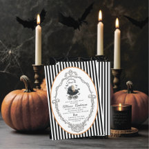 Holloween Pompoen Little Boo Baby shower