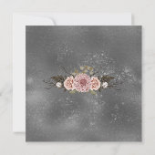 Holloween Pumpkin Little Boo Baby shower Kaart (Achterkant)