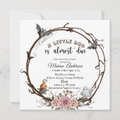 Holloween Pumpkin Little Boo Baby shower Kaart (Voorkant)