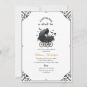 Holloween Pumpkin Little Boo Baby shower Kaart (Voorkant)