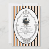 Holloween Pumpkin Little Boo Baby shower Kaart (Voorkant)