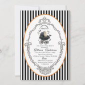 Holloween Pumpkin Little Boo Baby shower Kaart (Voorkant)