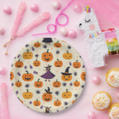 Holloween Ronde Papier Bord (Feest)