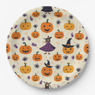 Holloween Ronde Papier Bord