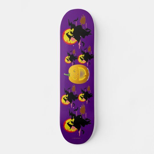 HOLLOWEEN SKATEBOARDS - SKATEBOARDING GEAR - WITCH (Voorkant)