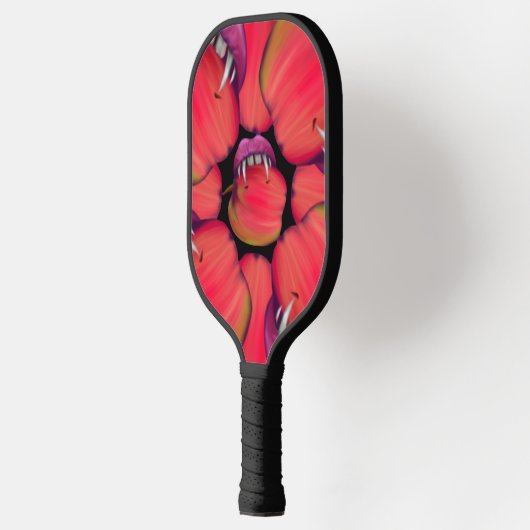 Holloween Vampire Queen Bobbing for Apples Pickleball Paddle (Links)