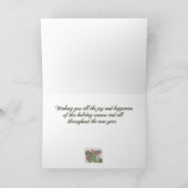 Holly 152 Christmas Kaart (Binnen)