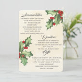 Holly Aanvullende informatie Kaart (Staand voorkant)