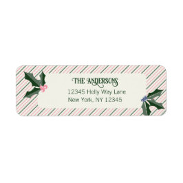Holly Adres Etiket