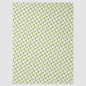 Holly and Berries Hand-drawn Christmas Holiday  Tissuepapier (Voorkant)