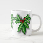 Holly and Berries Mok 20 oz JUMBO (Rechts)