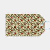Holly and Evergreens Cadeaulabel (Voorkant (Horizontaal))