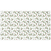 Holly and Mistletoe All Over Christmas Tafelkleed (Voorkant (Horizontaal))