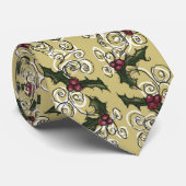 Holly and Swirls Stropdas (Opgerold)