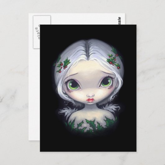 "Holly Angel" Briefkaart (Voorkant / Achterkant)