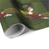 Holly Angel Cadeaupapier (Rol Hoek)