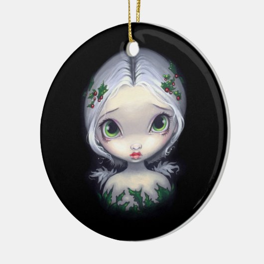 "Holly Angel" Ornament (Links)
