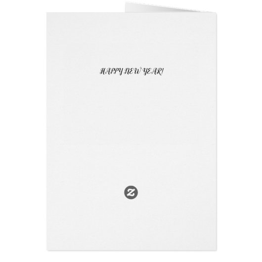 Holly Archway gepersonaliseerd kerst Wenskaart (Achterkant)