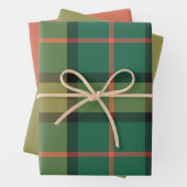 Holly & Basil Wrapping Paper Flat Sheet Set of 3 (In situ)