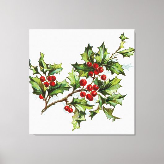 Holly Berries20150801 Canvas Afdruk (Voorkant)