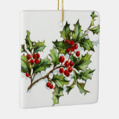 Holly Berries20150801 Keramisch Ornament (Rechts)