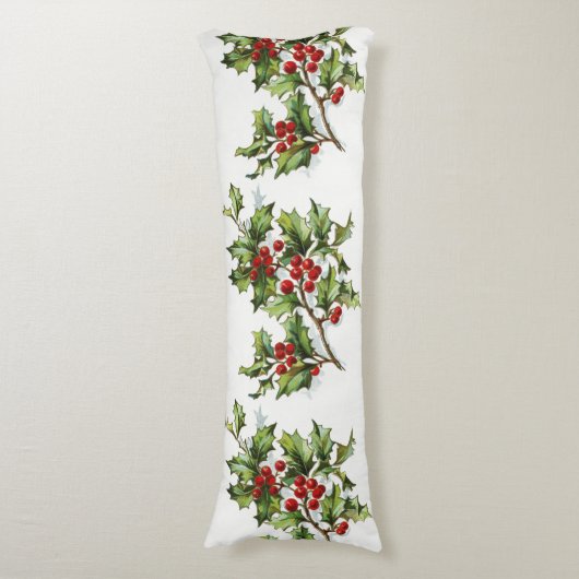 Holly Berries20150801 Lichaamskussen (Voorkant Verticaal)