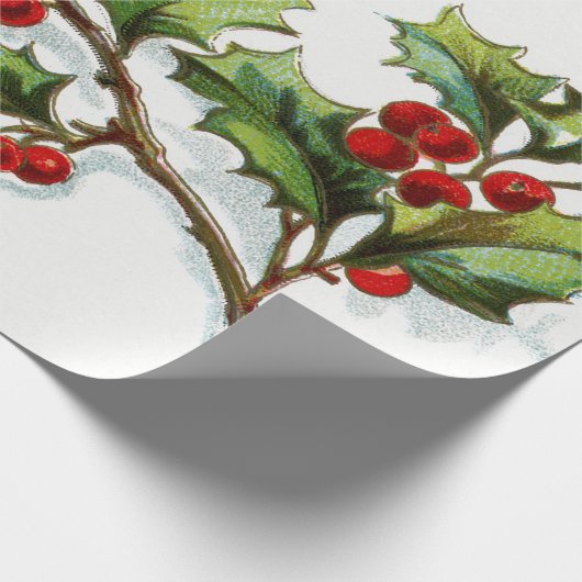Holly Berries20150802 Cadeaupapier (Hoek)