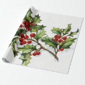 Holly Berries20150802 Cadeaupapier (Uitgerold)