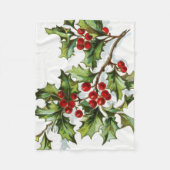 Holly Berries20150802 Fleece Deken (Voorkant)