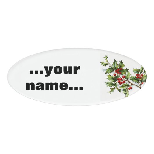 Holly Berries20150802 Naambadge (Voorkant)