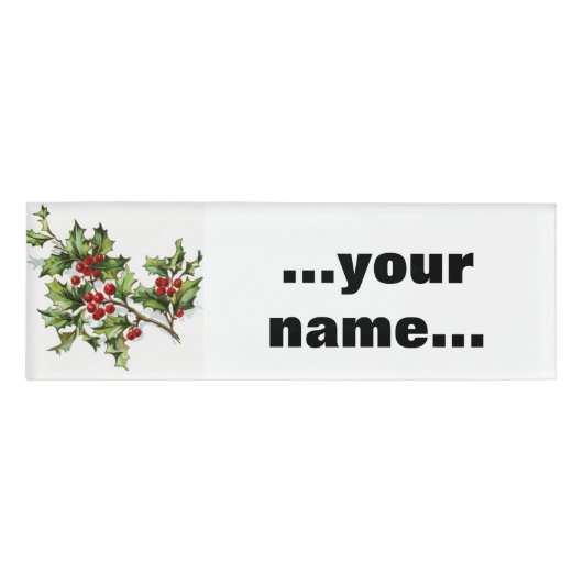 Holly Berries20150802 Naambadge (Voorkant)