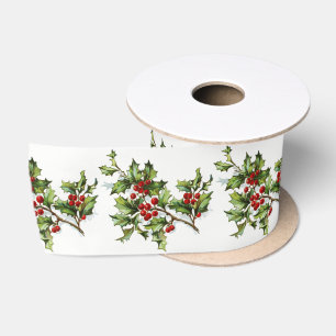 Holly Berries20150802 Satijnen Lint