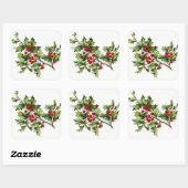Holly Berries20150802 Vierkante Sticker (Vel)