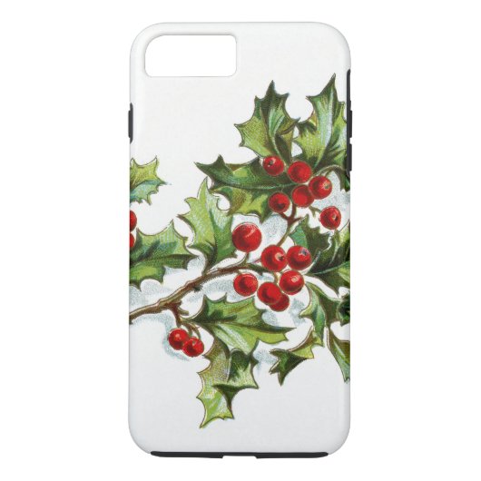Holly Berries 001 Case-Mate iPhone Case (Achterkant)