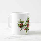 Holly Berries 001 Koffiemok (Voorkant links)