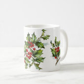 Holly Berries 001 Koffiemok (Voorkant rechts)