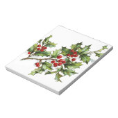 Holly Berries 001 Notitieblok (Linkerzijde)