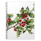 Holly Berries 001 Notitieboek (Voorkant)
