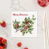 Holly Berries 001 Servet (Insitu)