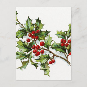 Holly Berries 002 Briefkaart