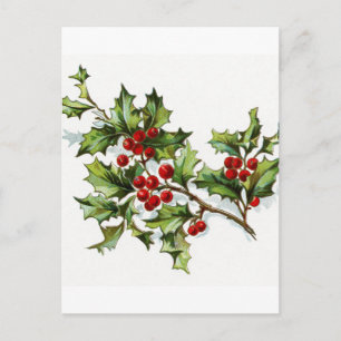 Holly Berries 002 Briefkaart